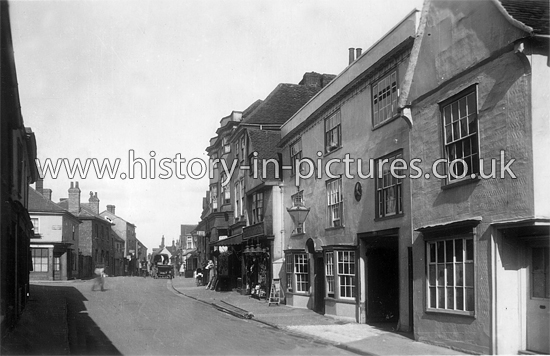 Street Scenes - Great Britain - England - Essex - Coggeshall - Old and ...