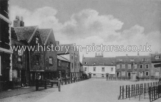 Street Scenes - Great Britain - England - Essex - Waltham Abbey - Old ...