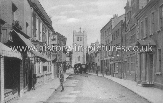 Street Scenes - Great Britain - England - Essex - Waltham Abbey - Old ...