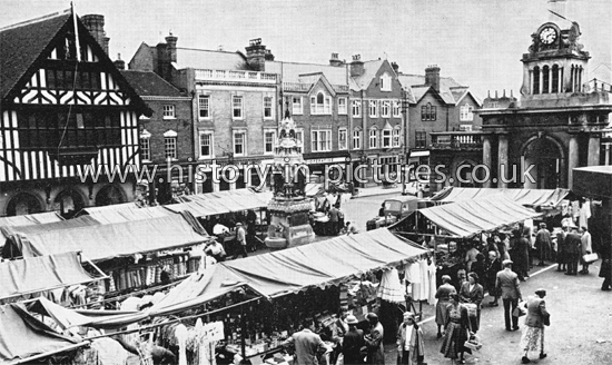 Street Scenes - Great Britain - England - Essex - Saffron Walden - Old ...